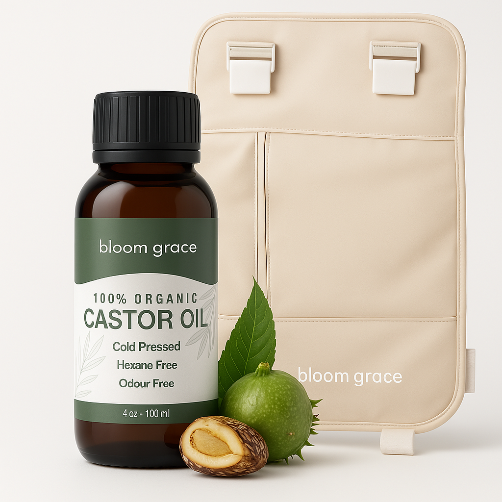 Liver Wellness Pack© (Wrap + Castor Oil)