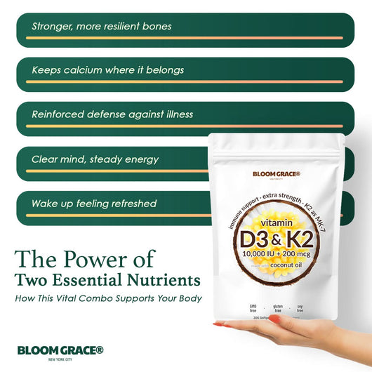 Vitamin D3 & K2