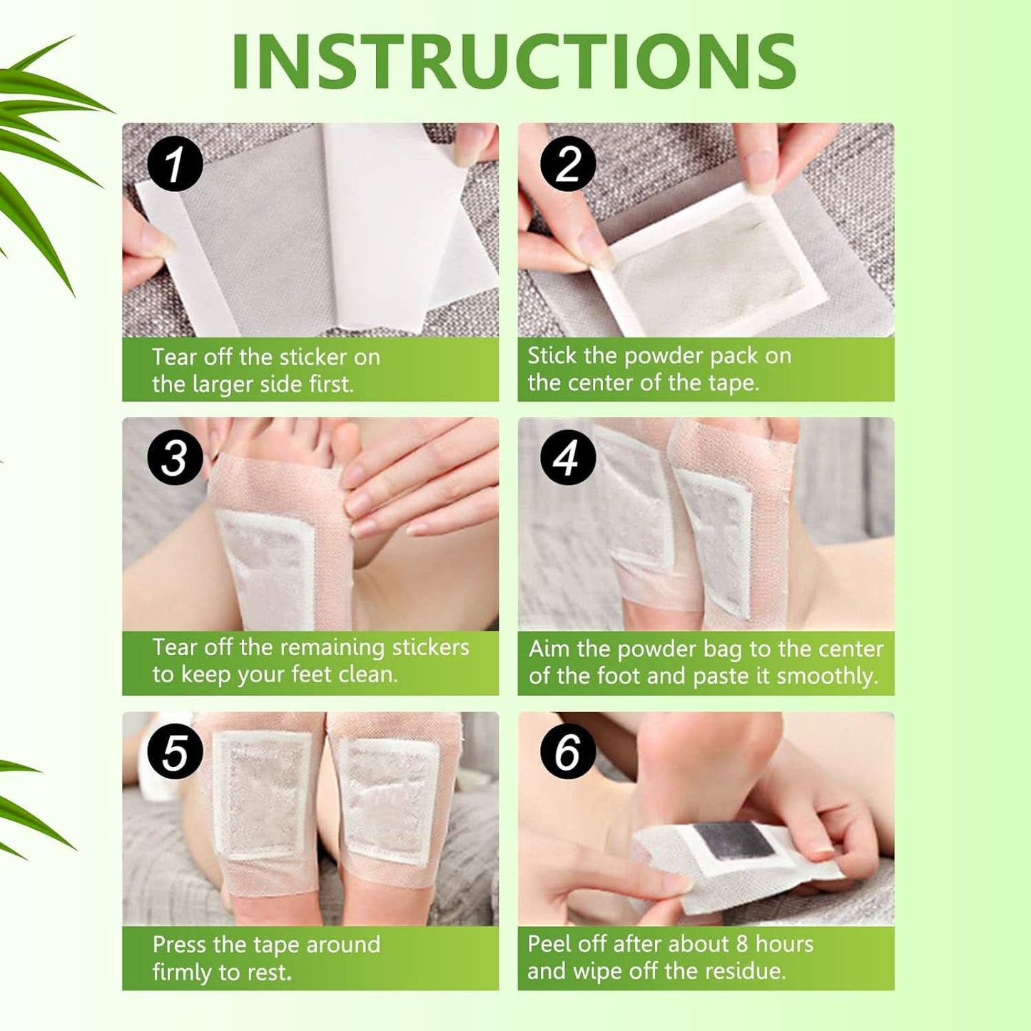 DeepCleanse Detox Pads (10 PC)