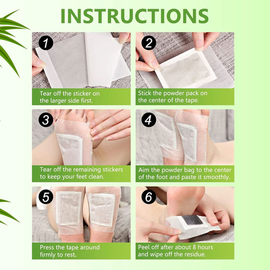 DeepCleanse Detox Pads (10 PC)