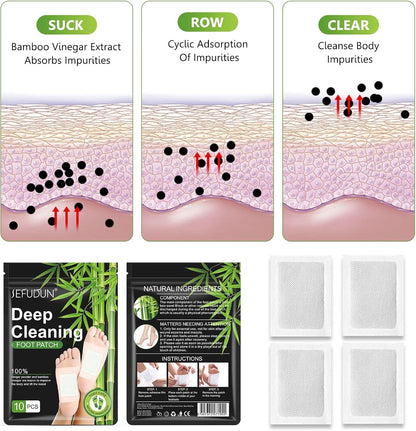 DeepCleanse Detox Pads (10 PC)