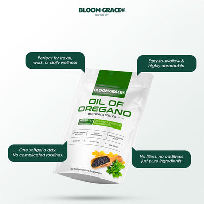 Oil of Oregano & Black Seed - Clearance Sale